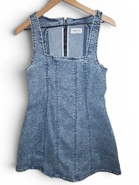 BLUENOTES Denim Mini Dress - Medium